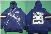 Women Colorado Avalanche 29 Nathan Mackinnon Blue All Stitched Pullover Hoodie,baseball caps,new era cap wholesale,wholesale hats